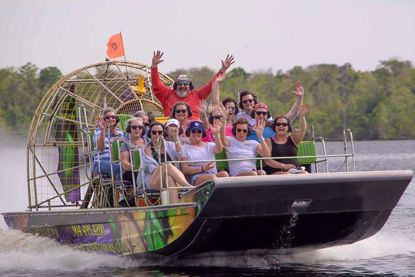 Airboat adventure aboard the Sea Dragon
